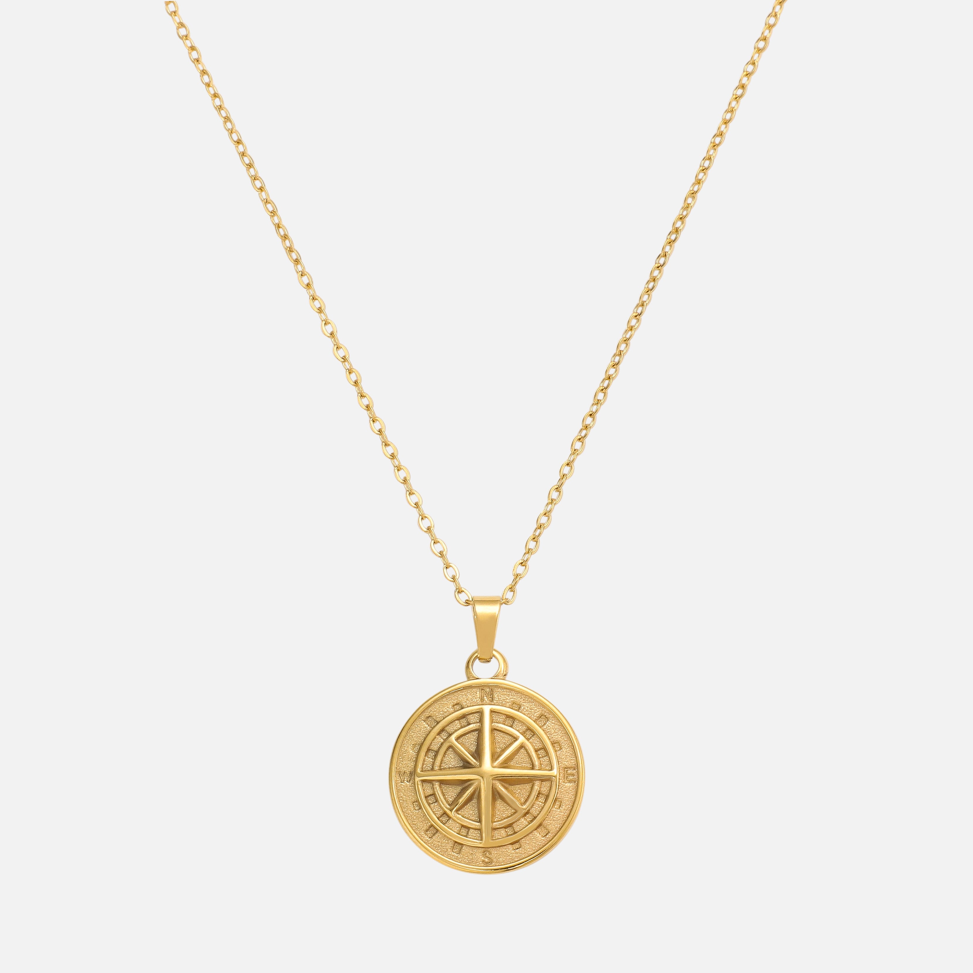 Compass Pendant Gold (25% OFF) - VALUSIS