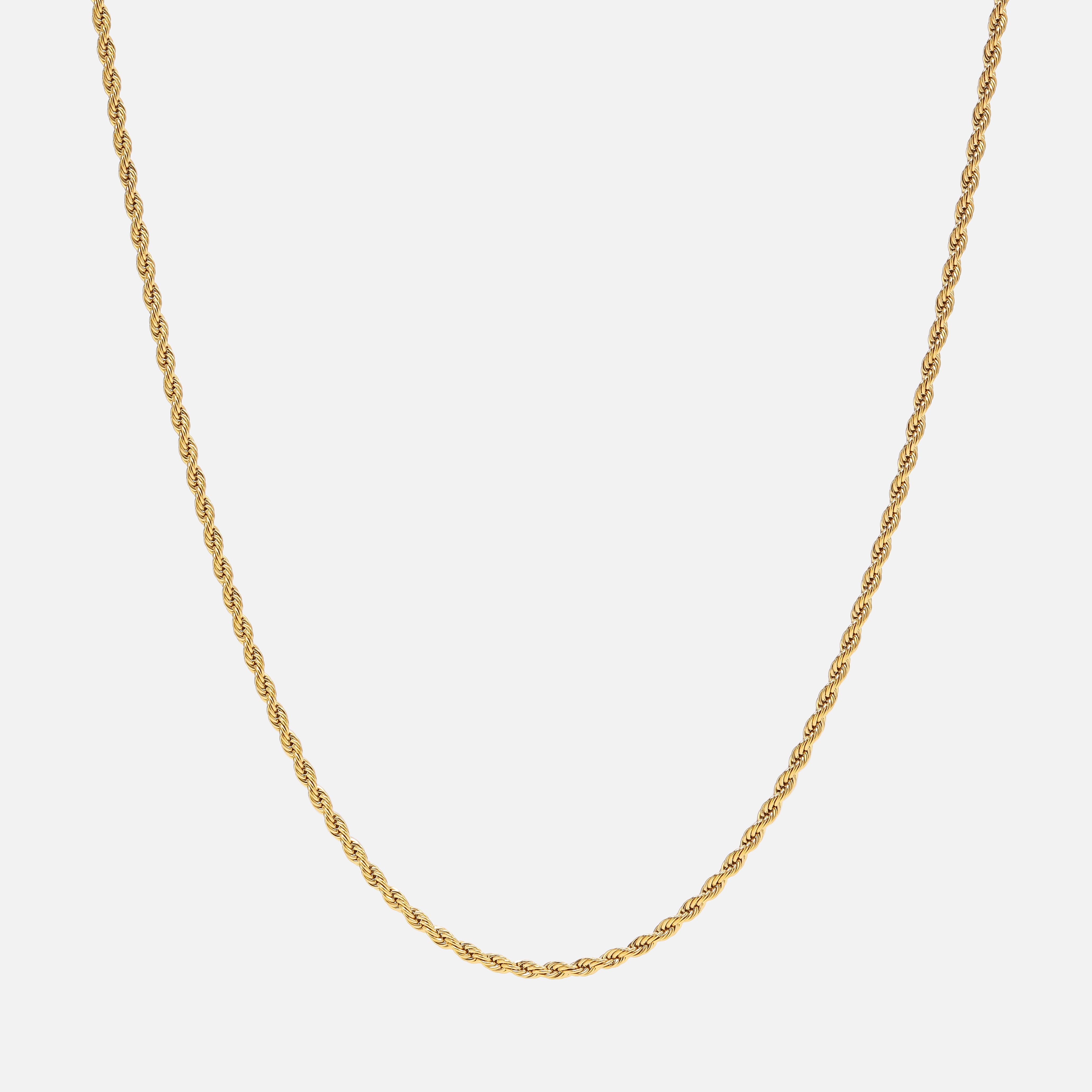 Rope Chain 3mm Gold (25% OFF) - VALUSIS