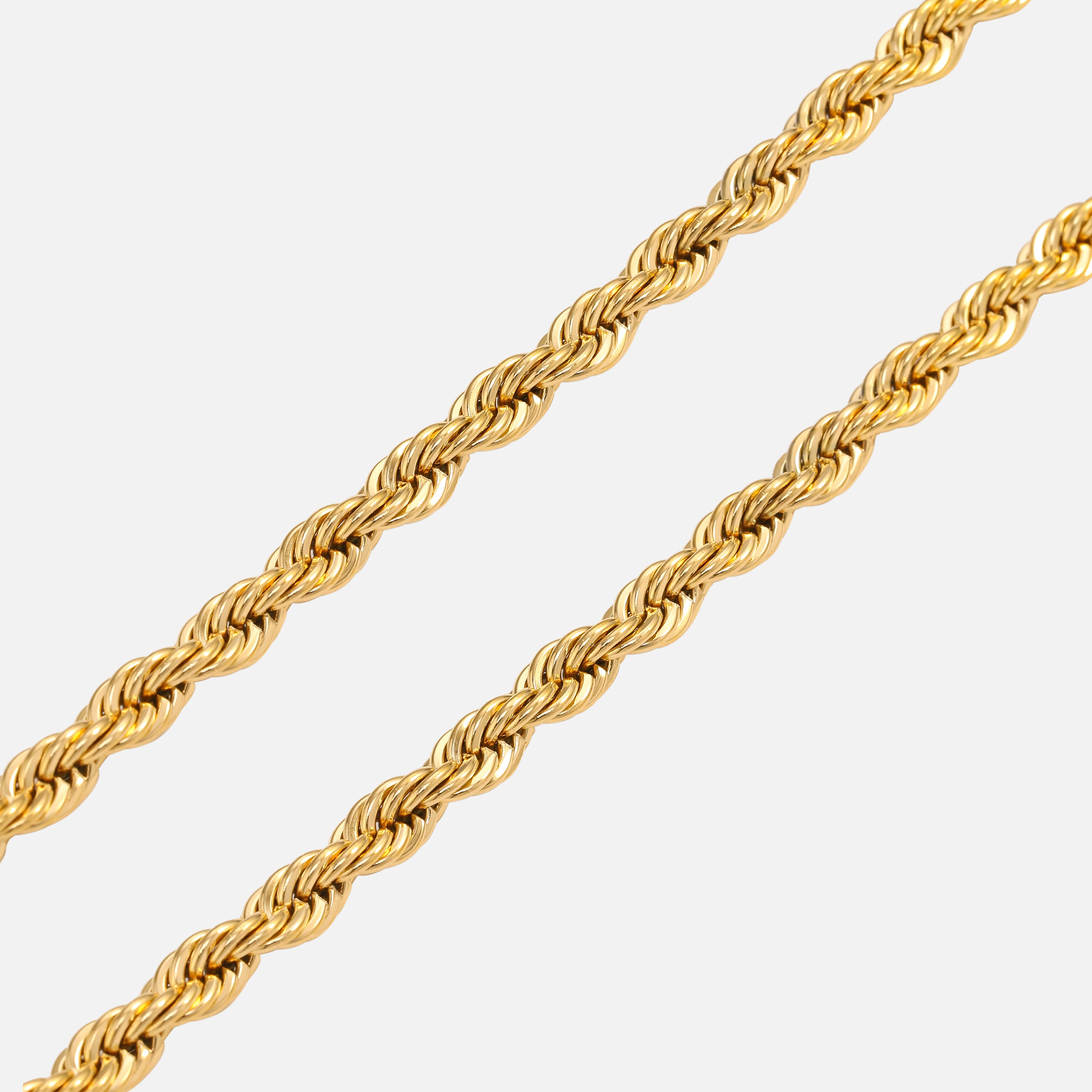 Rope Chain 5mm Gold (25% OFF) - VALUSIS