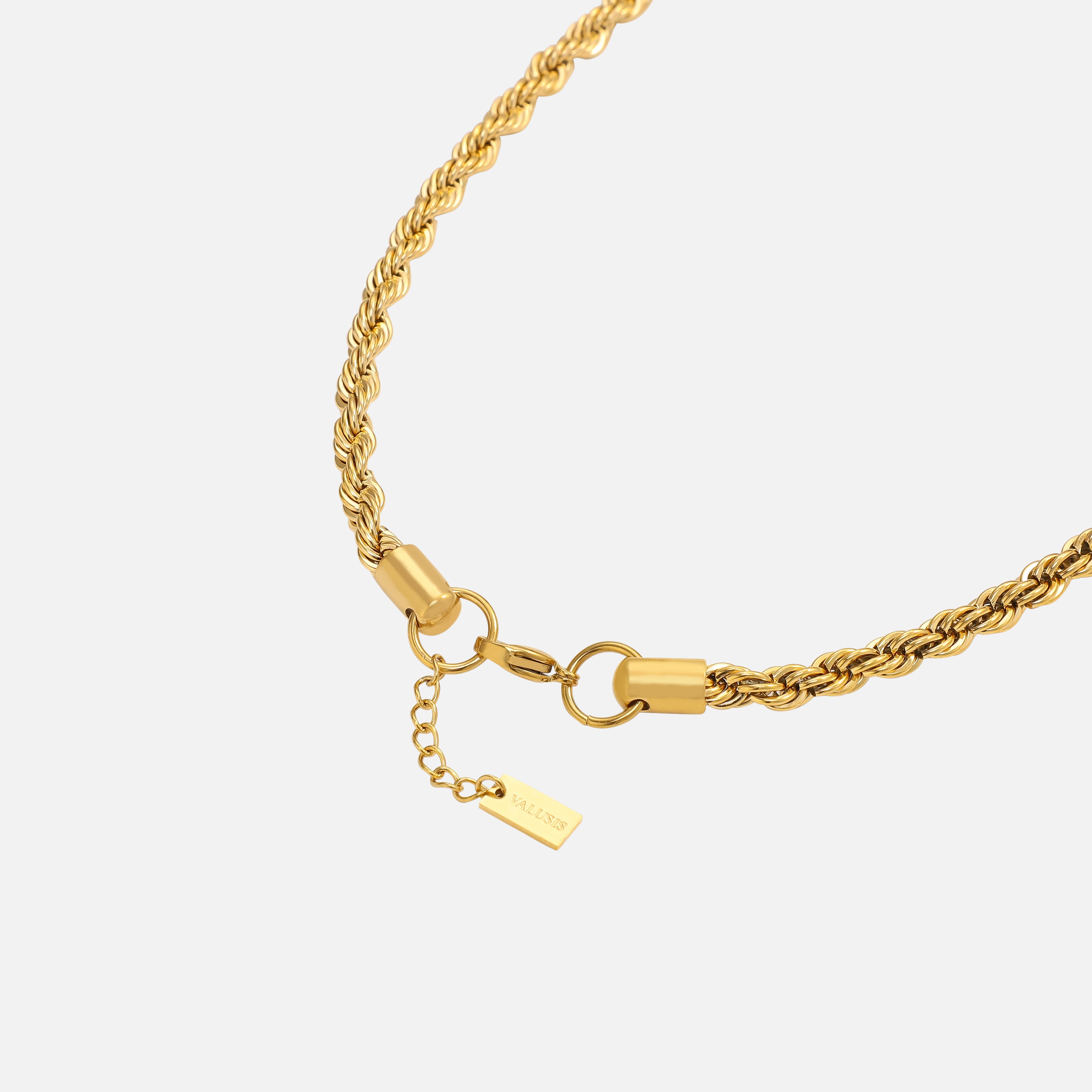 Rope Chain 5mm Gold (25% OFF) - VALUSIS