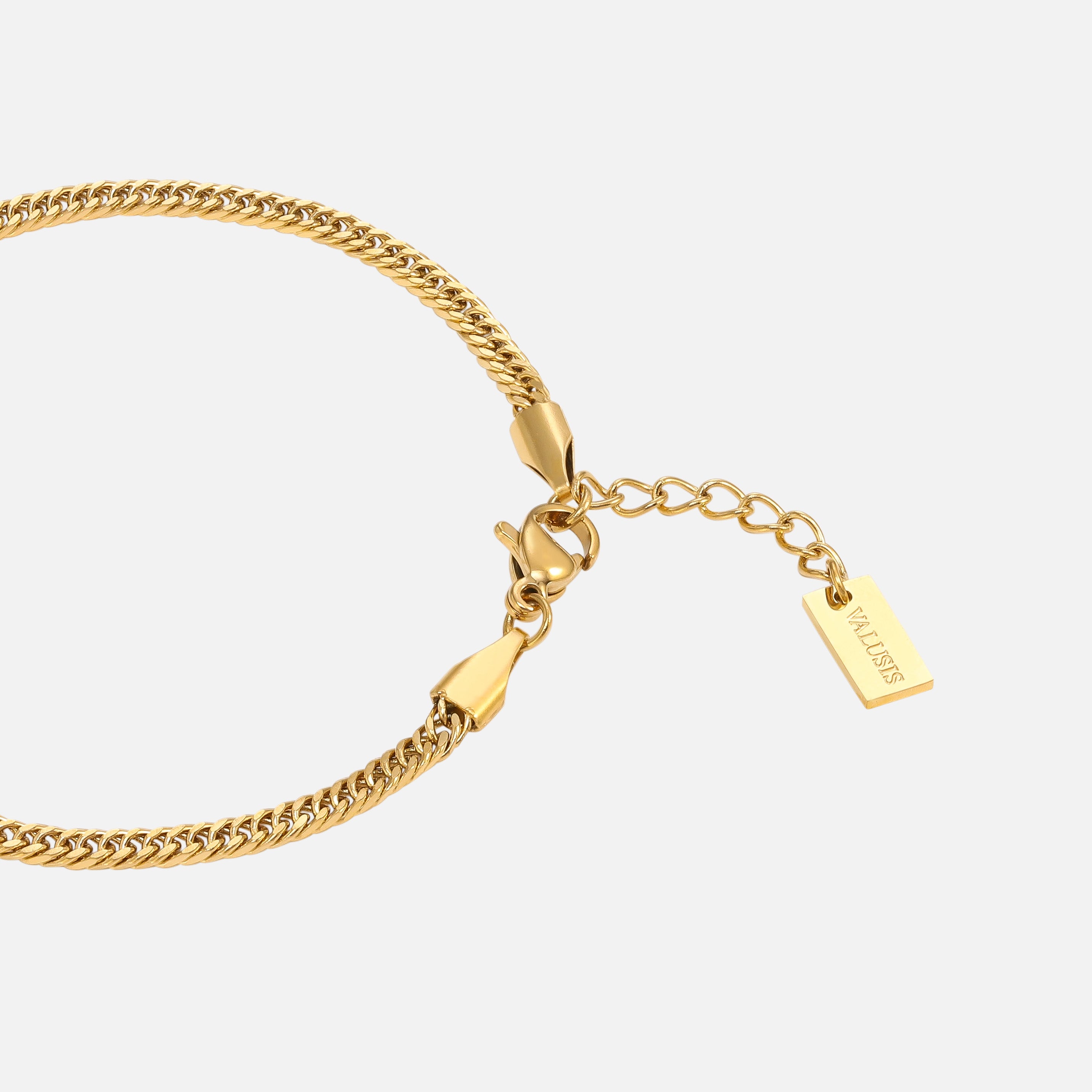 Cuban bracelet 3mm Gold (25% OFF) - VALUSIS