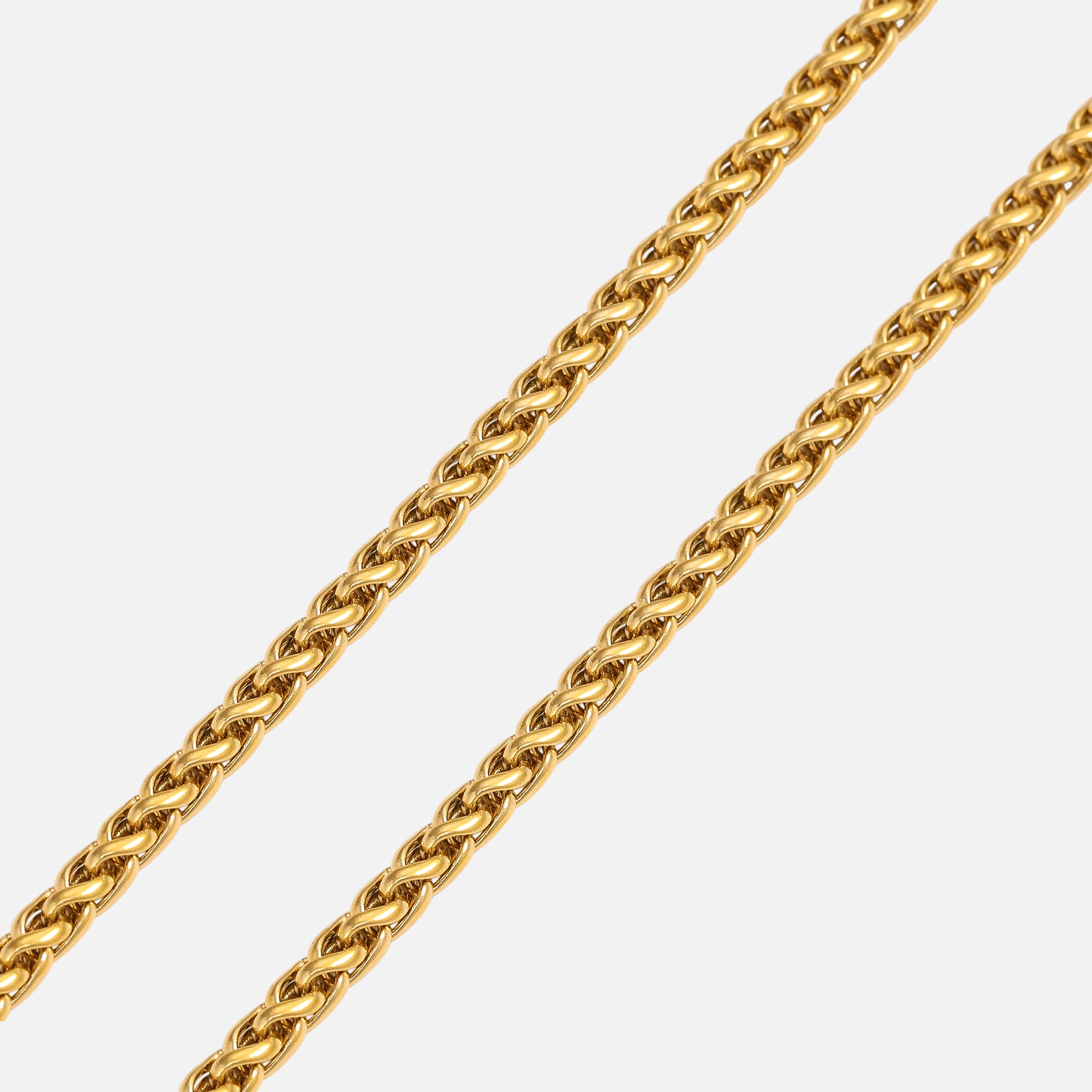 Wheat Chain 3mm Gold - VALUSIS