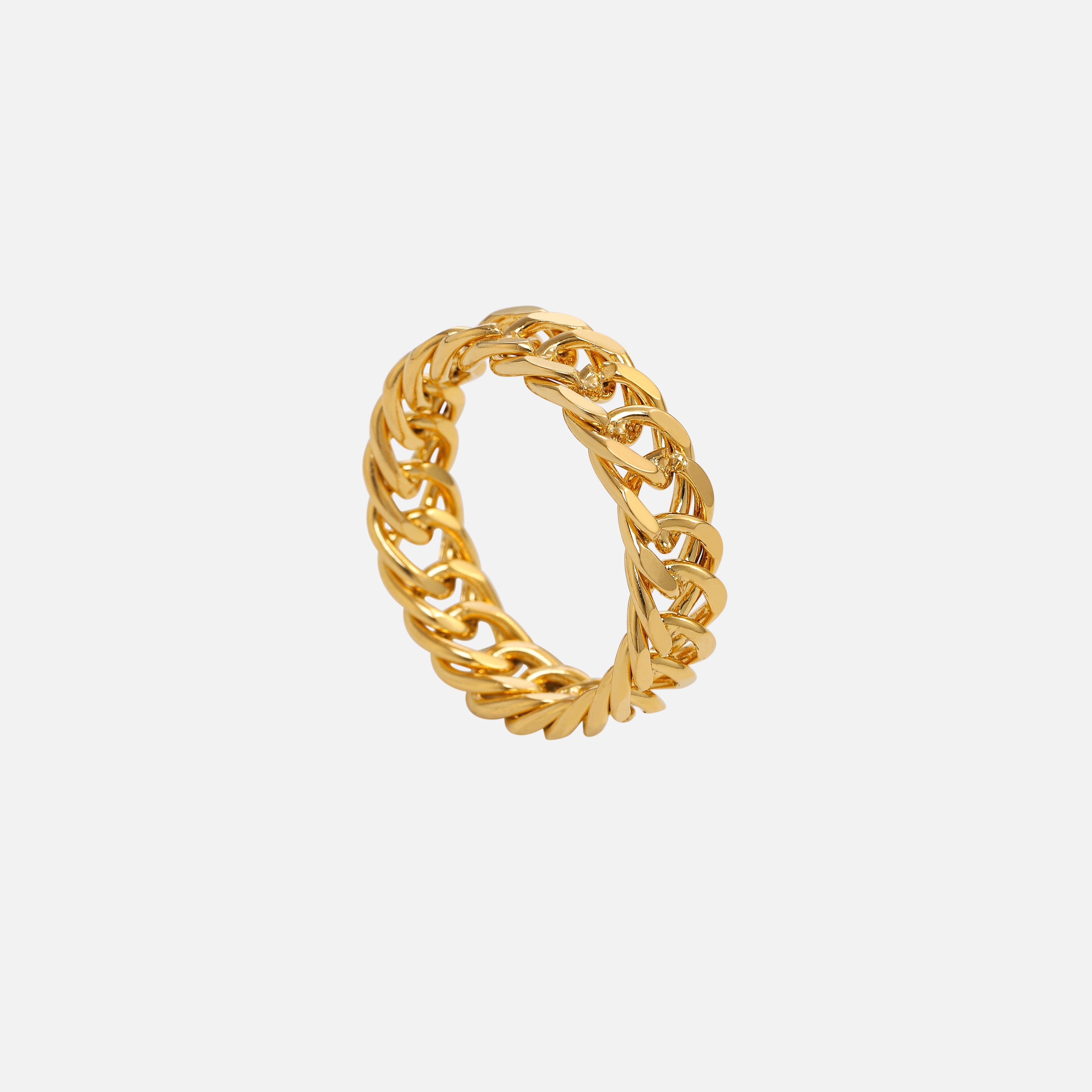 Cuban Ring Gold (25% OFF) - VALUSIS