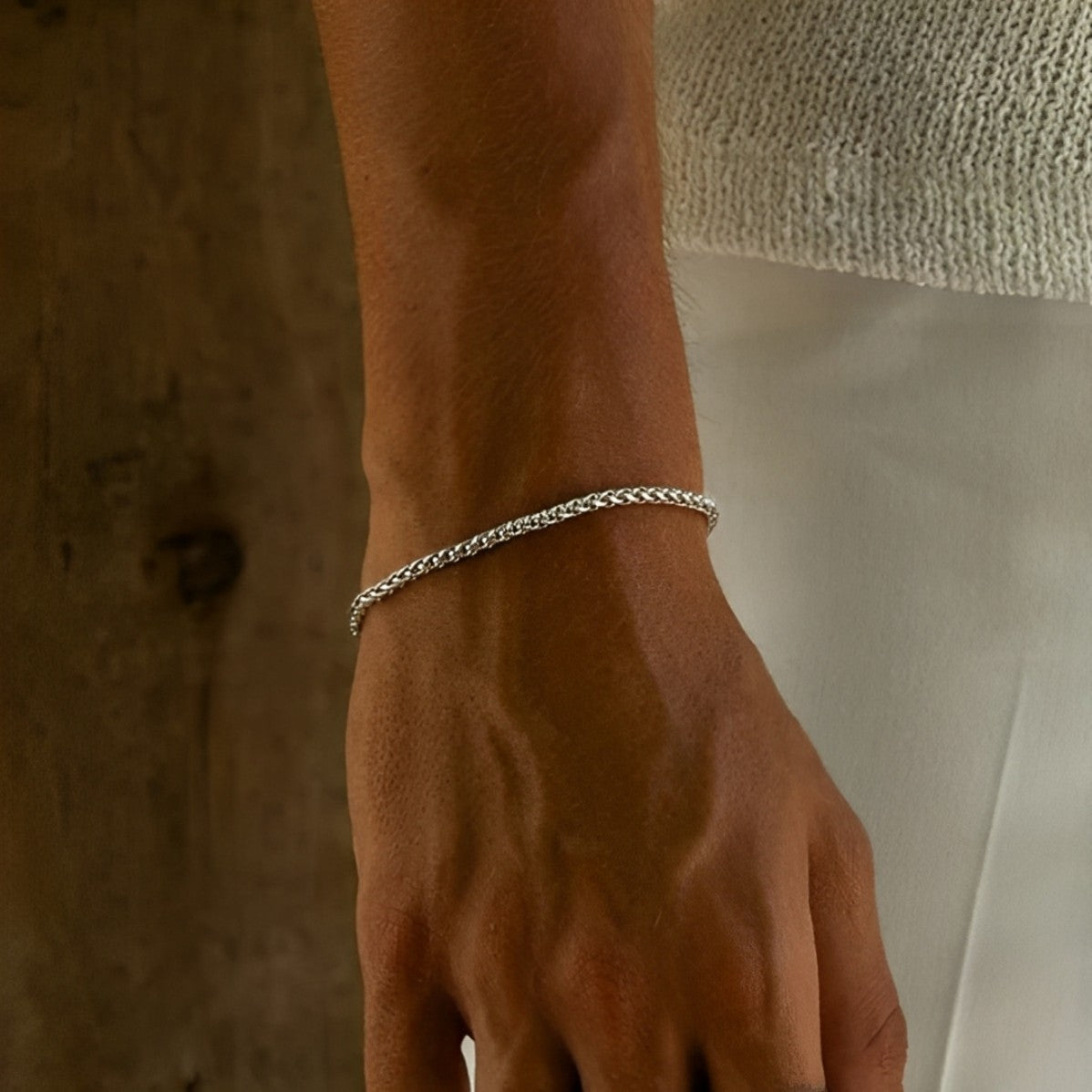 Wheat Bracelet 3mm - VALUSIS