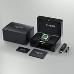 VALUSIS Volt Green Open-Heart – Luxury Watch Packaging Box Dubai