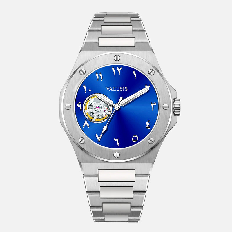 VALUSIS Lysium Blue Open-Heart – Automatic Watch