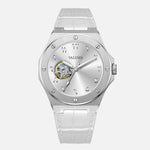 VALUSIS Lysium Silver Open-Heart – Automatic Watch