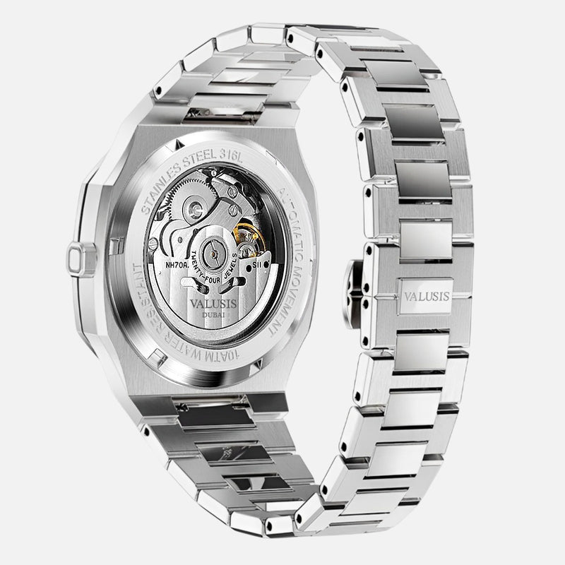 VALUSIS Volt Green Skeleton – Japanese Automatic Movement Detail