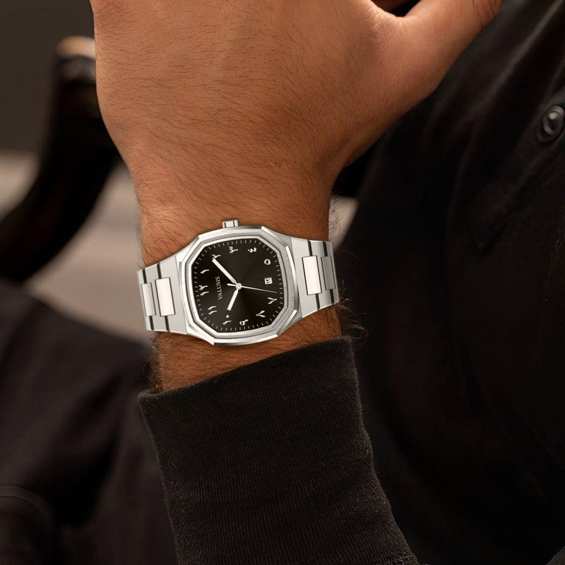 VALUSIS Volt Black Arabic – Automatic Watch