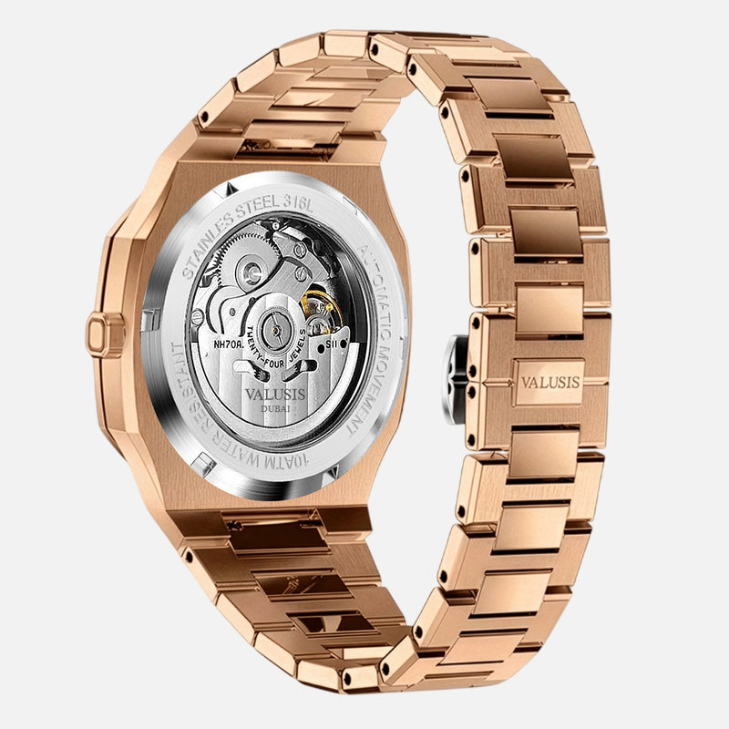 VALUSIS Volt Rose Gold Skeleton Ii – Watch Case Back