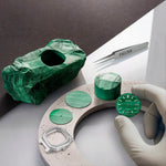 VALUSIS Volt Malachite Automatic – Watch Dial Close-Up
