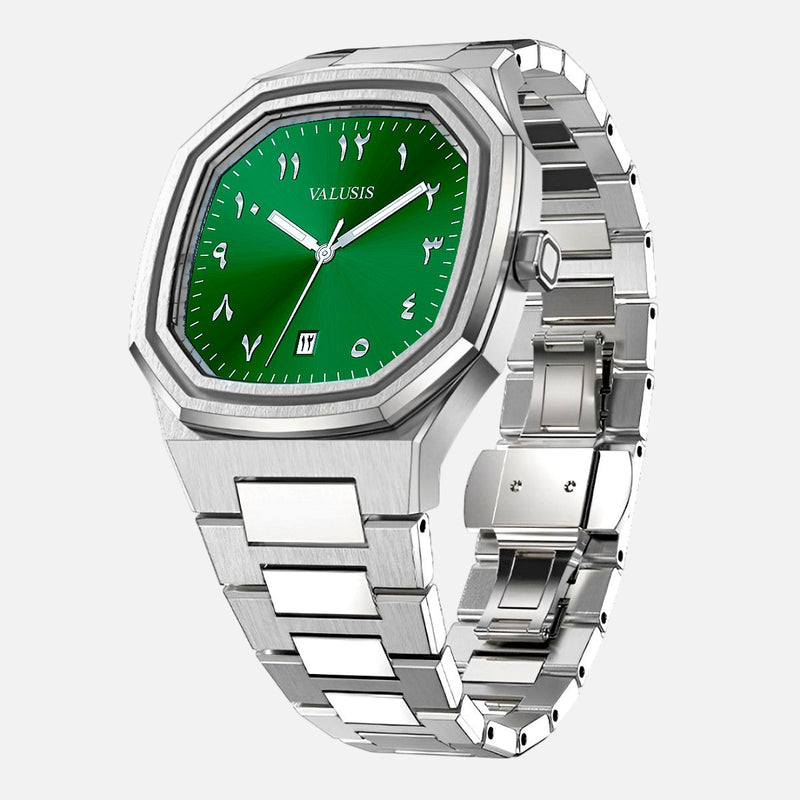 VALUSIS Volt Green Arabic – Automatic Watch