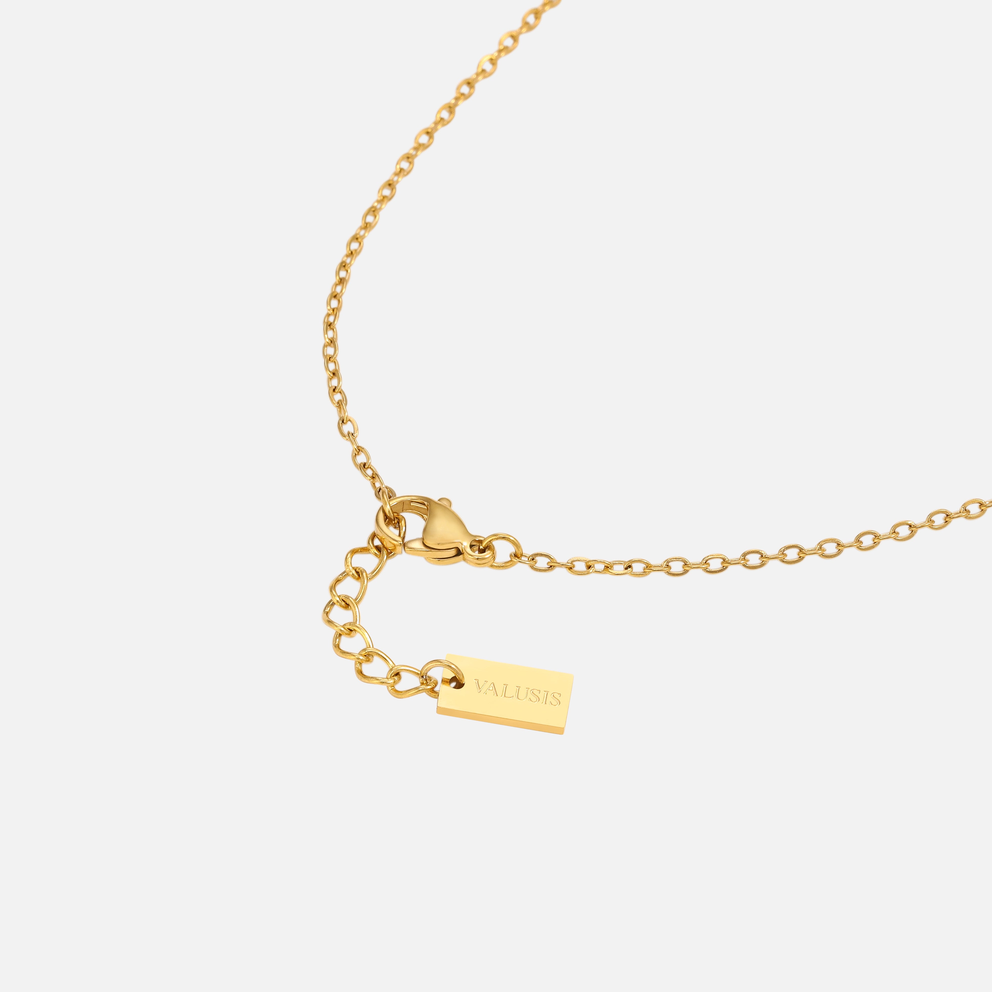 Compass Necklace Gold - VALUSIS