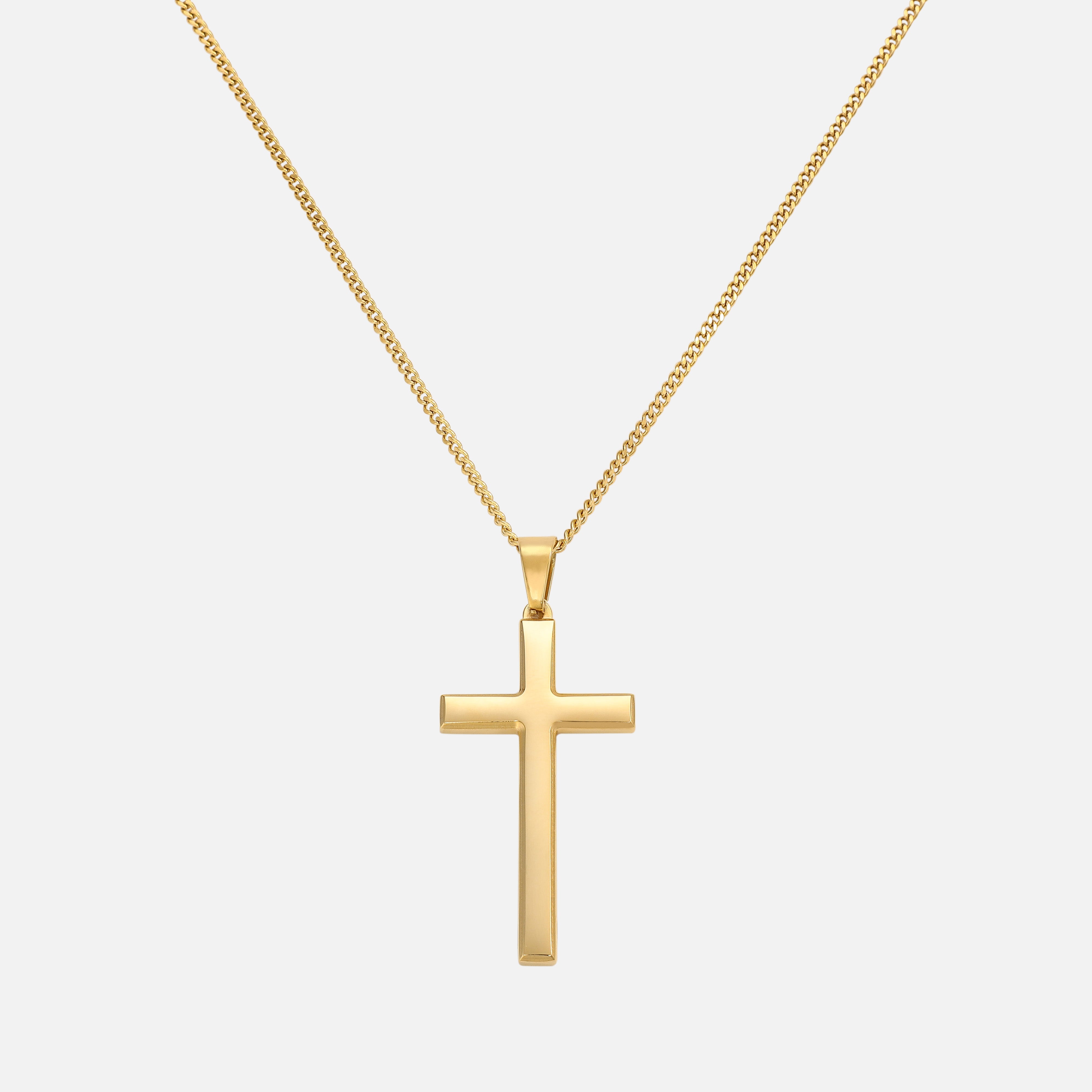 Cross Necklace Gold - VALUSIS