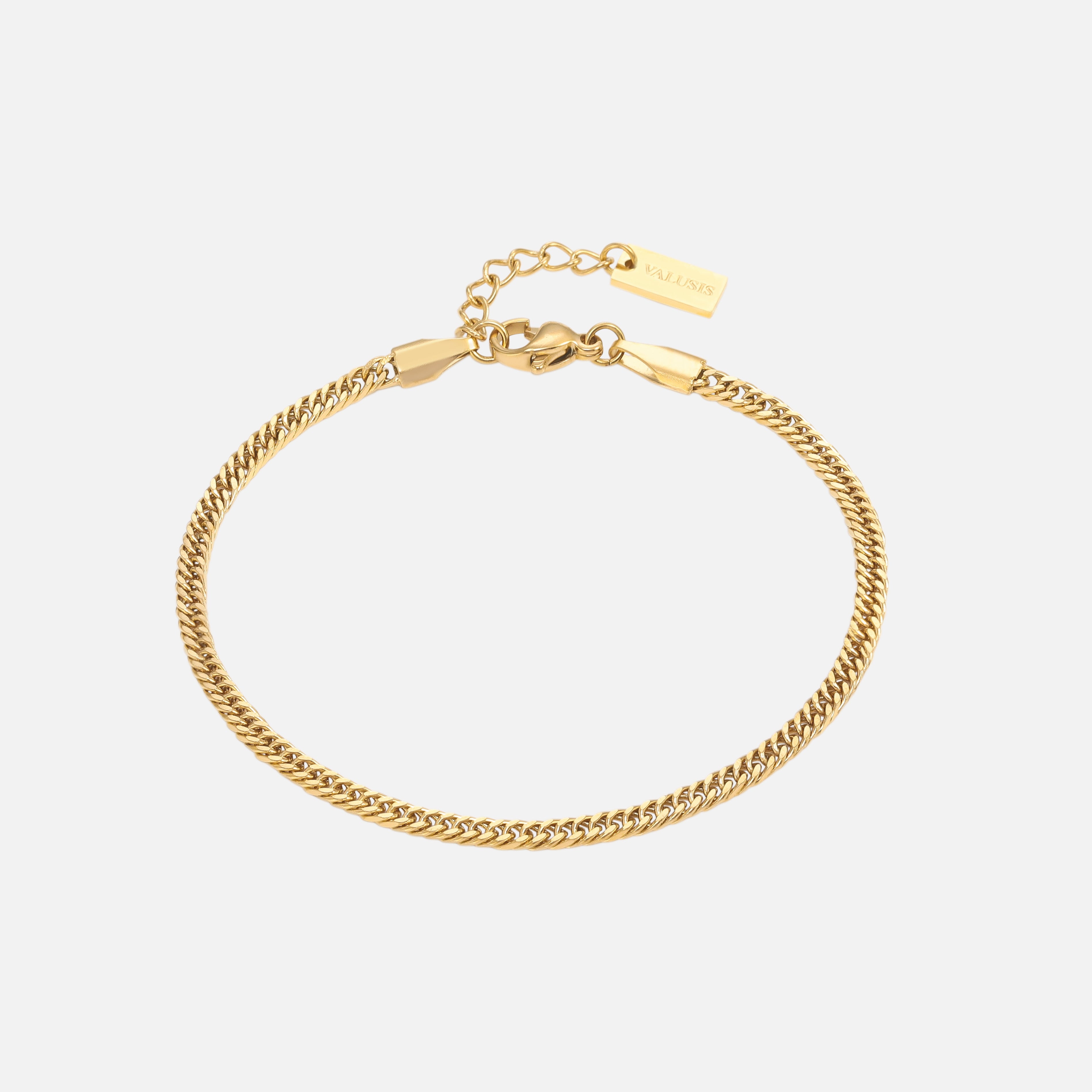 Cuban bracelet 3mm Gold - VALUSIS