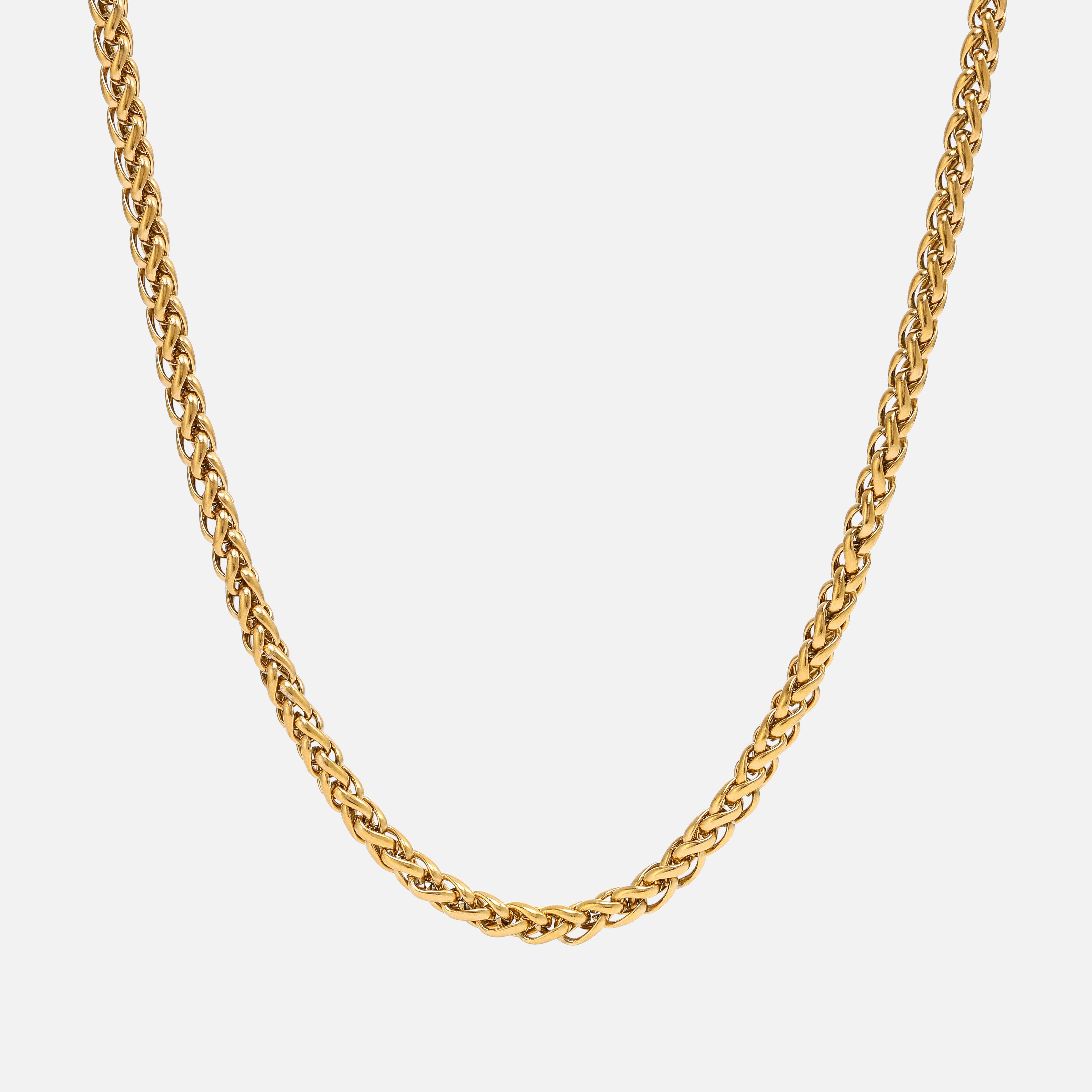 Wheat Chain 5mm Gold - VALUSIS