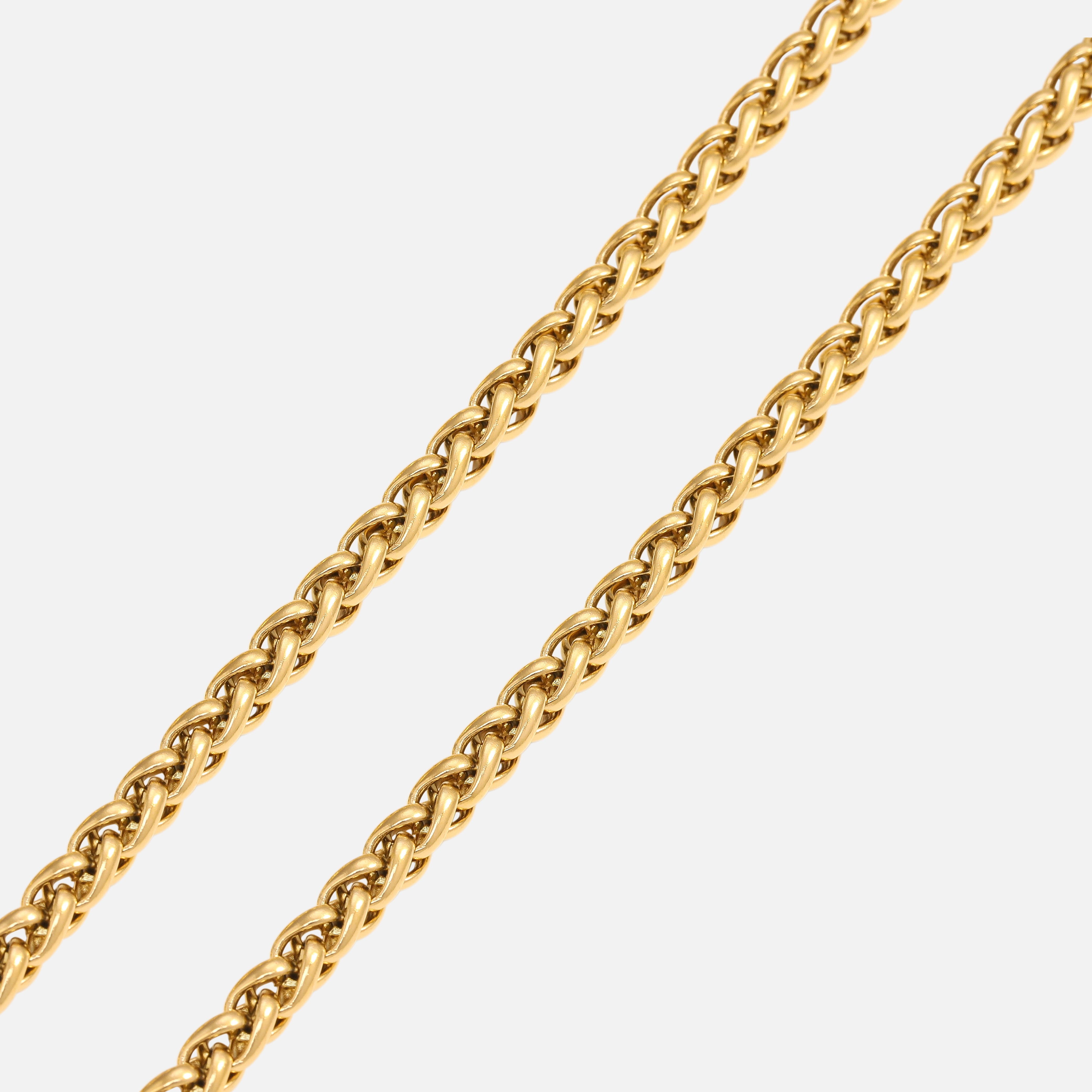 Wheat Chain 5mm Gold - VALUSIS