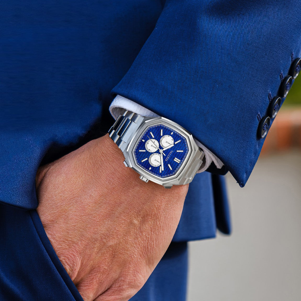 VALUSIS Volt Blue Chrono Automatic – Automatic Watch