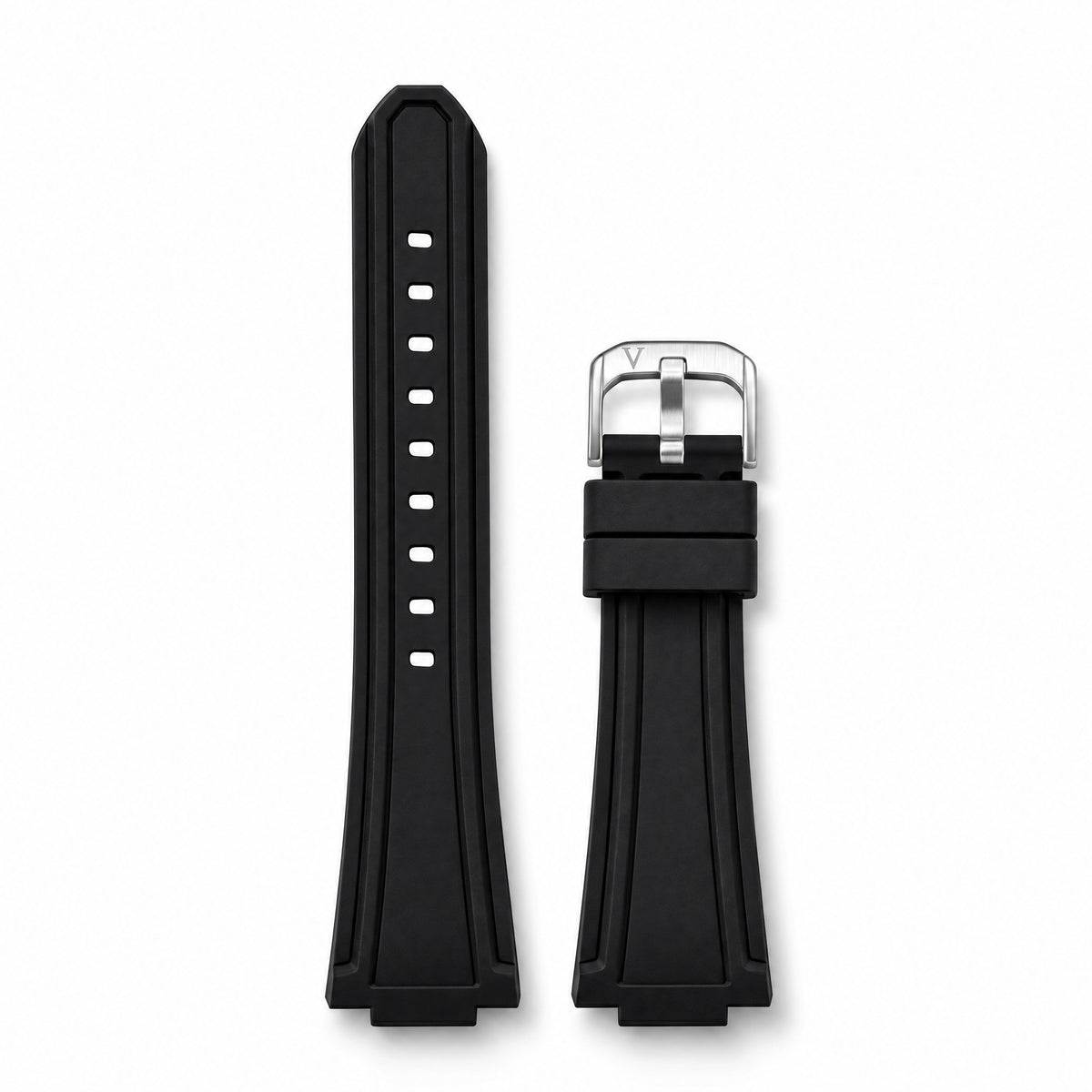 Black Silicone Strap II