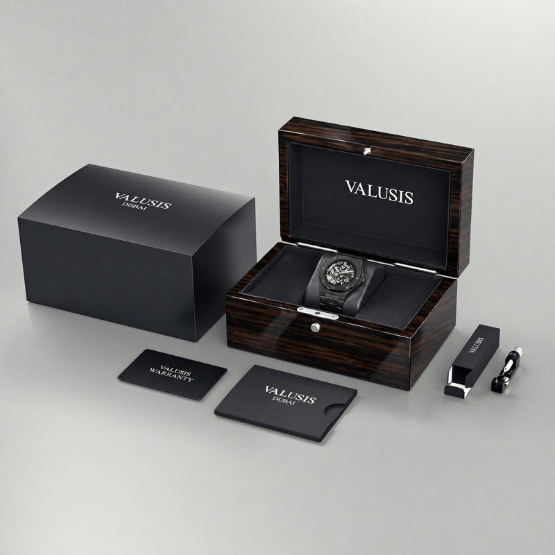 VALUSIS Lysium Skeleton Ii – Luxury Watch Packaging Box Dubai