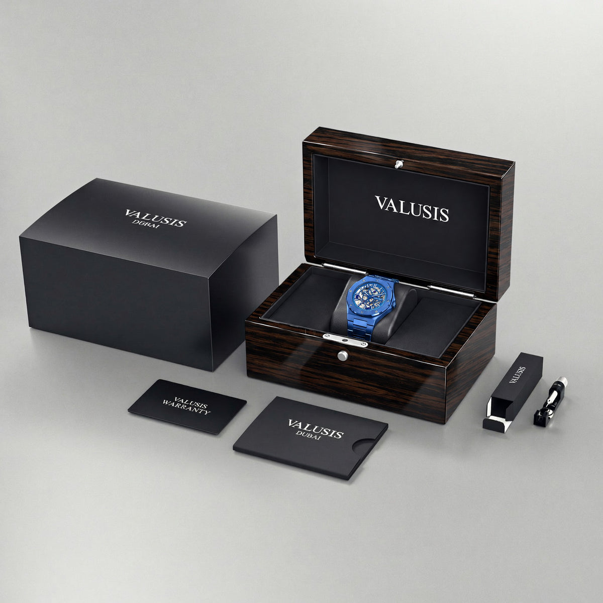 VALUSIS Lysium Skeleton Ii – Luxury Watch Packaging Box Dubai