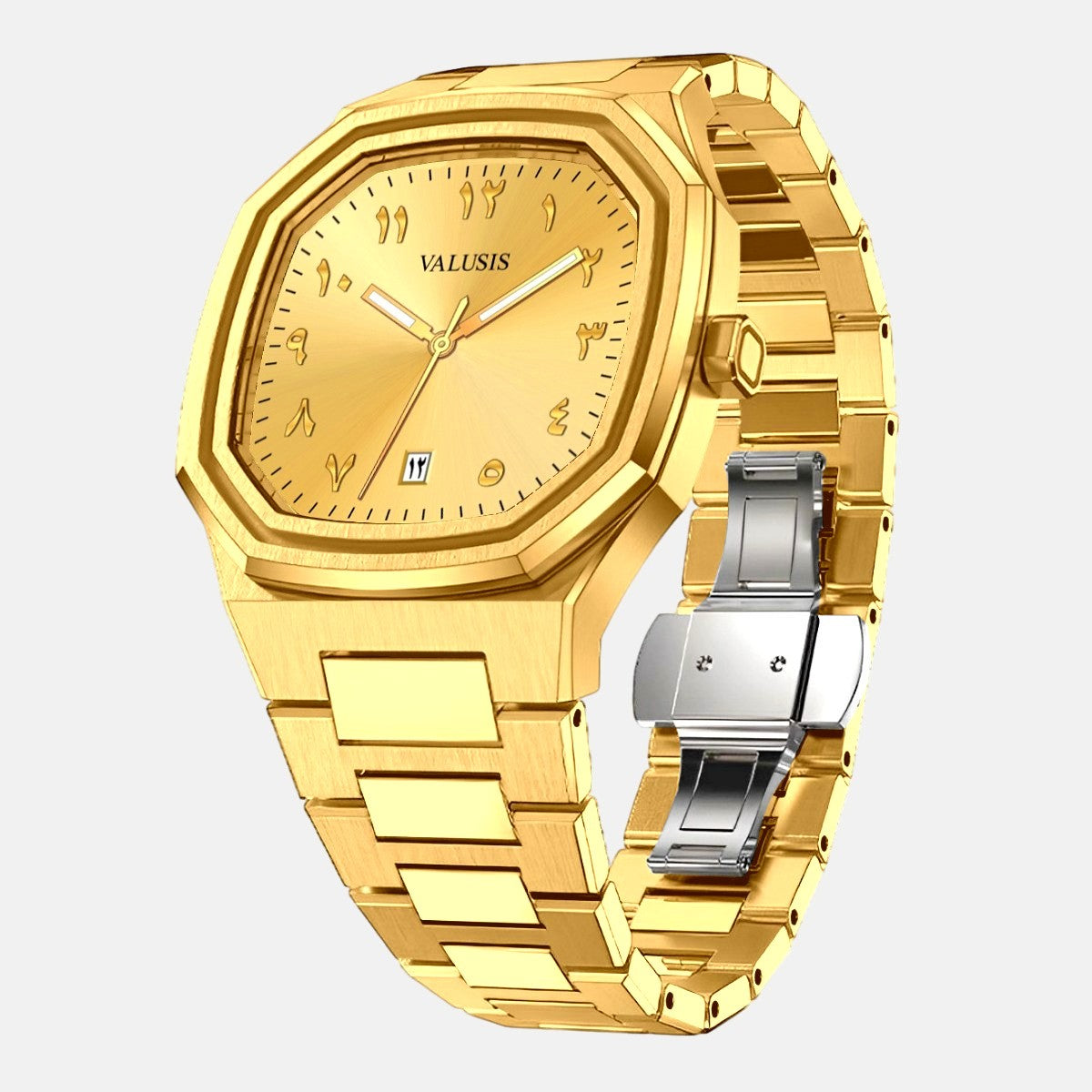 VALUSIS Volt Gold Arabic – Japanese Automatic Movement Detail