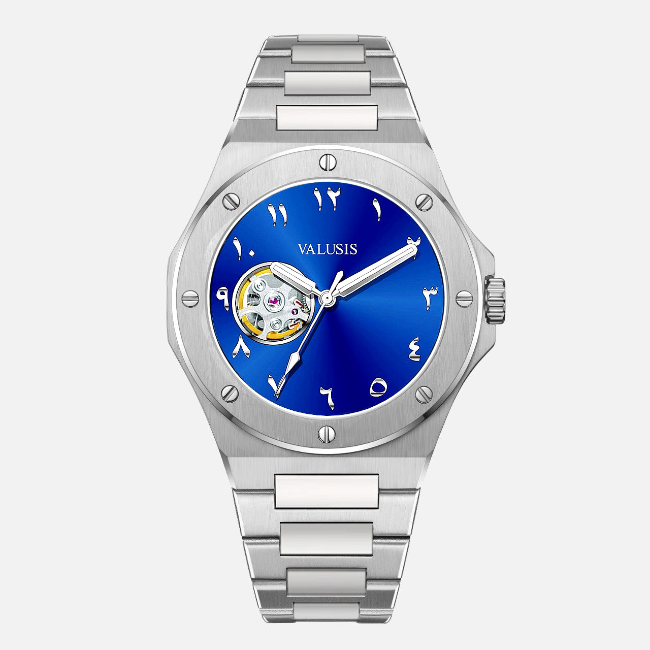VALUSIS Lysium Blue Open-Heart – Automatic Watch