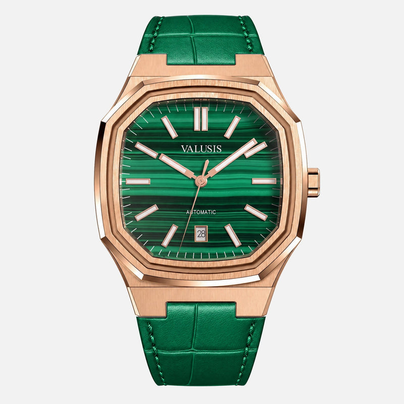 VOLT ROSE GOLD MALACHITE AUTOMATIC