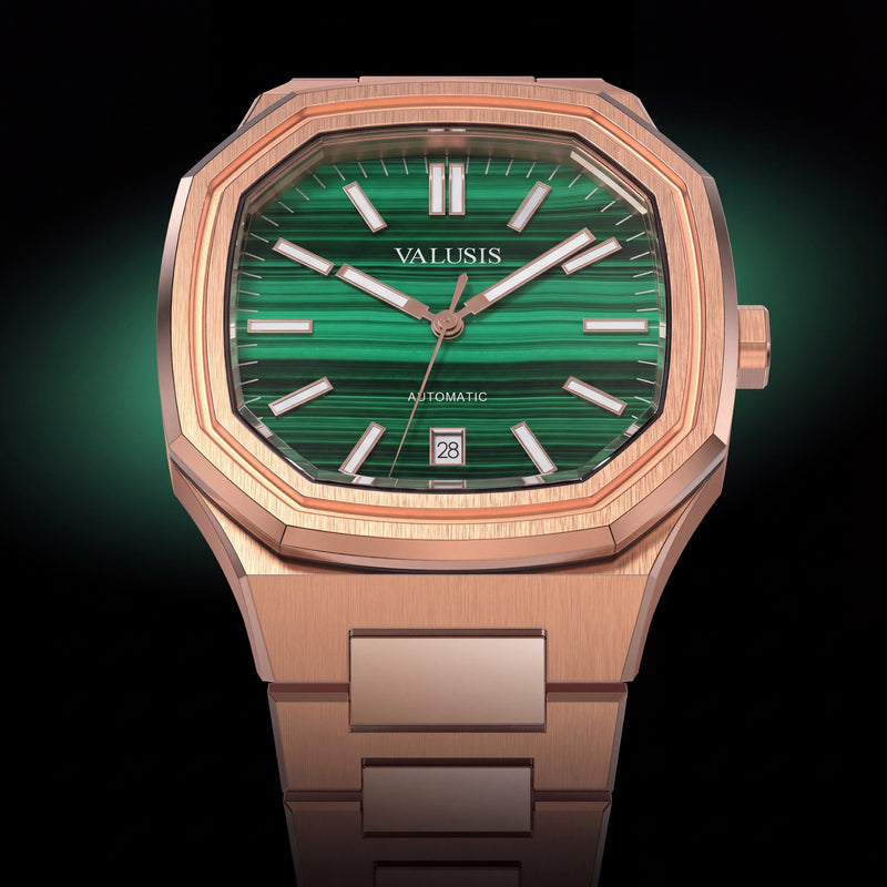 VOLT ROSE GOLD MALACHITE AUTOMATIC