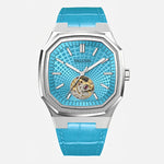 VALUSIS Volt Turquoise Open-Heart – Open-Heart Dial Automatic Watch