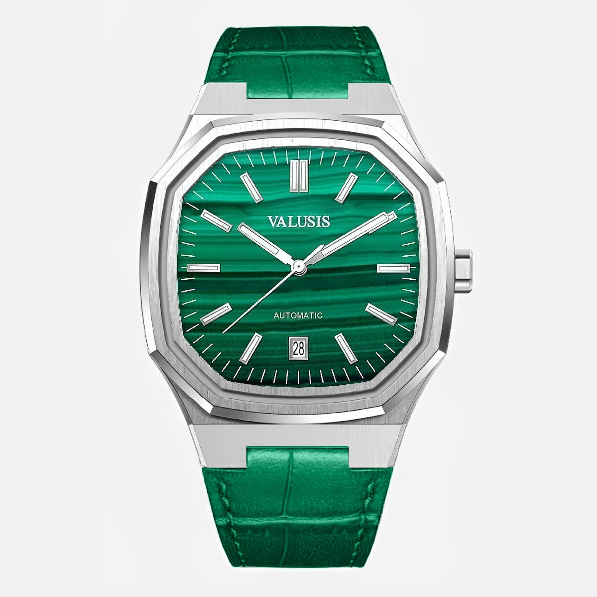 VALUSIS Volt Malachite Automatic – Open-Heart Dial Automatic Watch