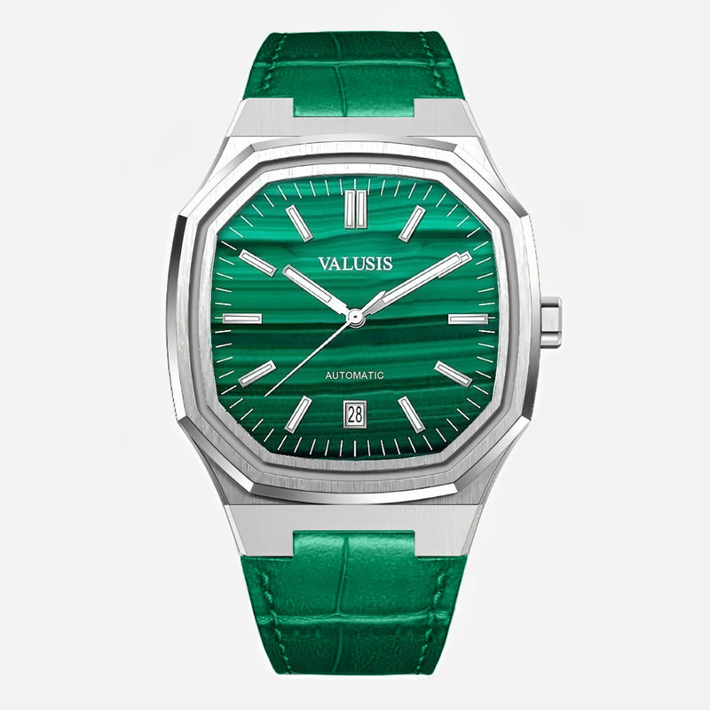 VALUSIS Volt Malachite Automatic – Open-Heart Dial Automatic Watch