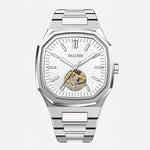 VALUSIS Volt White Open-Heart – Open-Heart Dial Automatic Watch