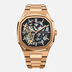 VALUSIS Volt Rose Gold Skeleton Ii – Skeleton Dial Automatic Watch