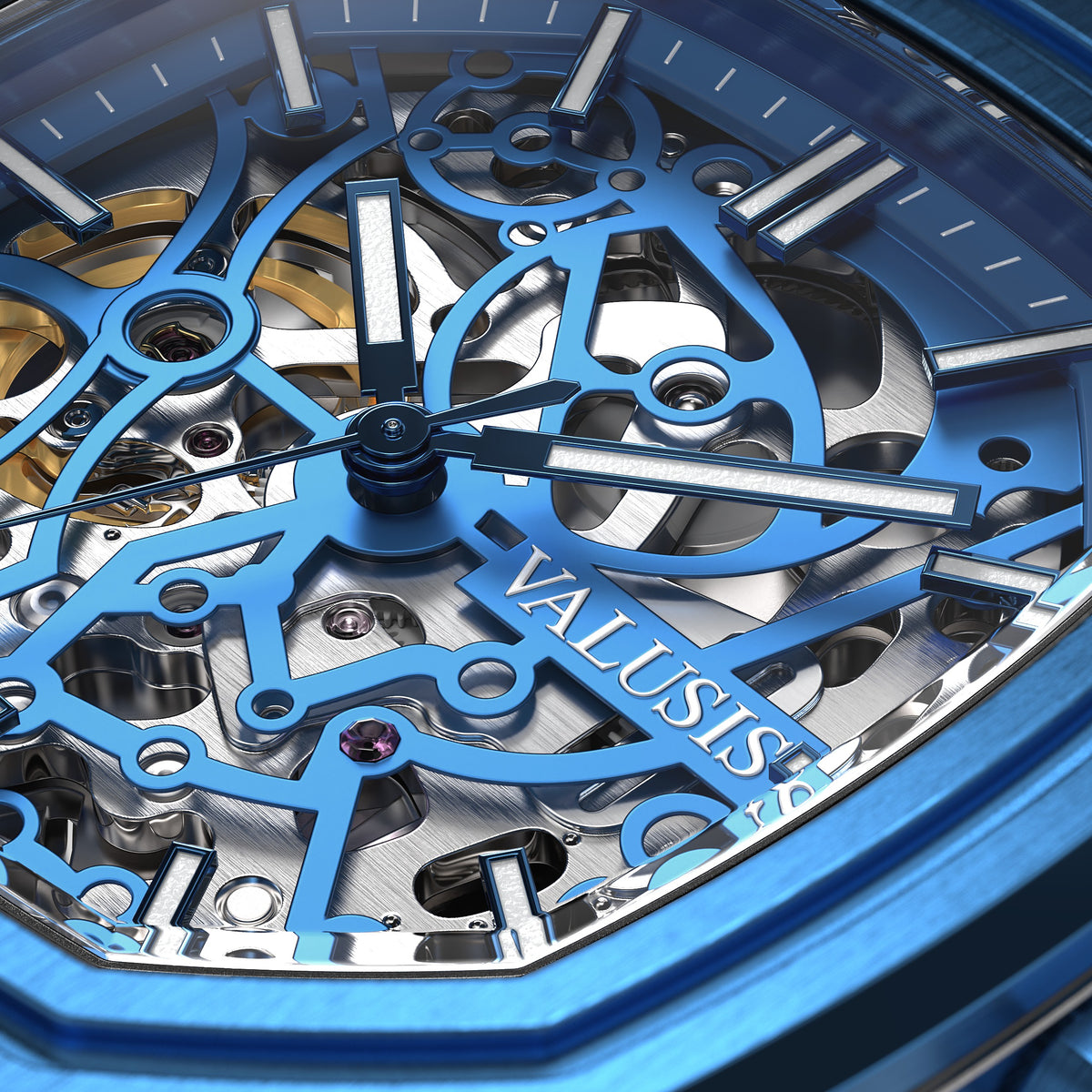 VOLT BLUE SKELETON II