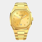 VALUSIS Volt Gold Arabic – Open-Heart Dial Automatic Watch