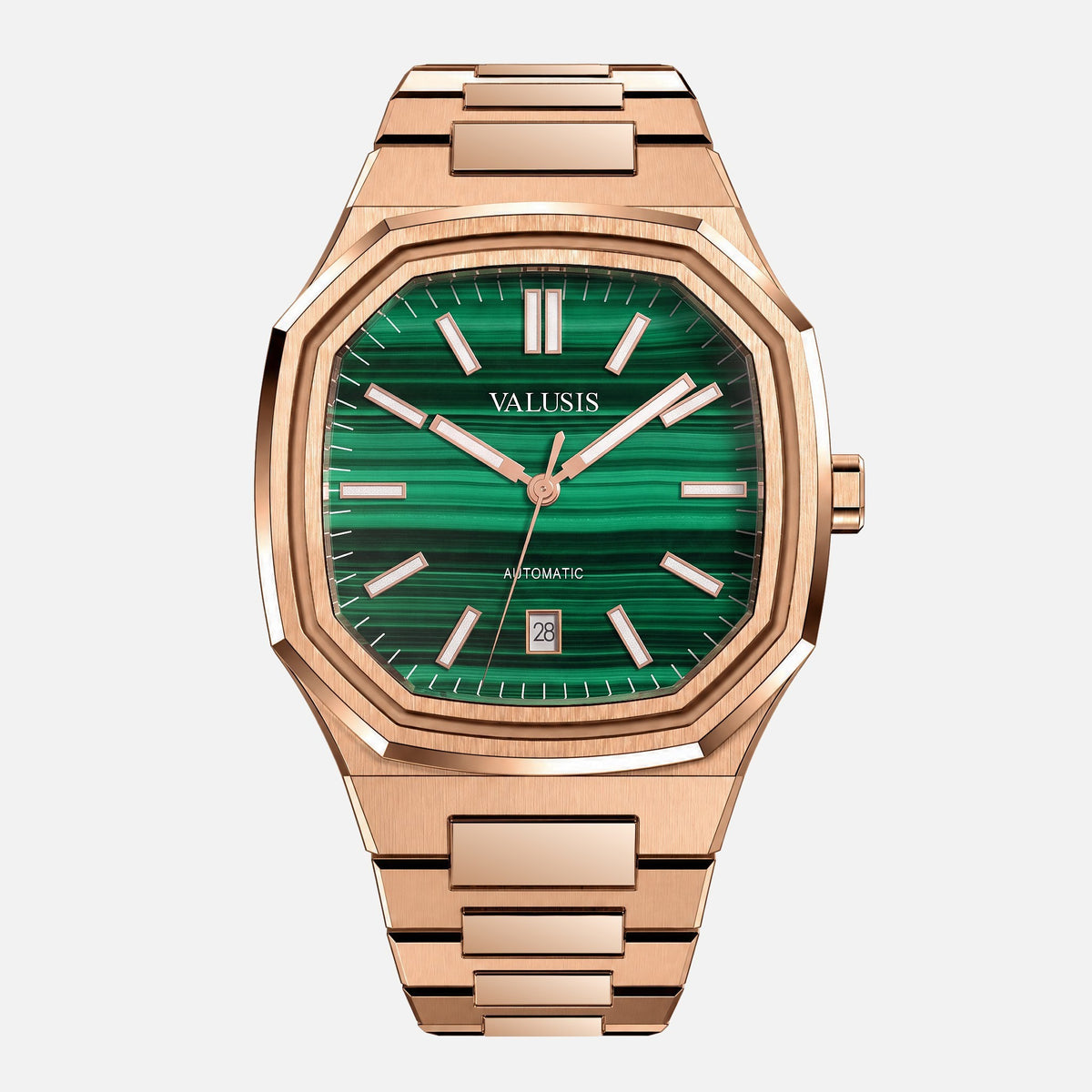 VOLT ROSE GOLD MALACHITE AUTOMATIC