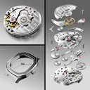 Skeletonized Seiko NH70 Japanese Movement