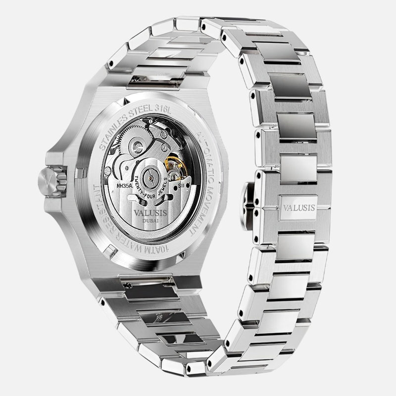 VALUSIS Lysium Pearl – Japanese Automatic Movement Detail
