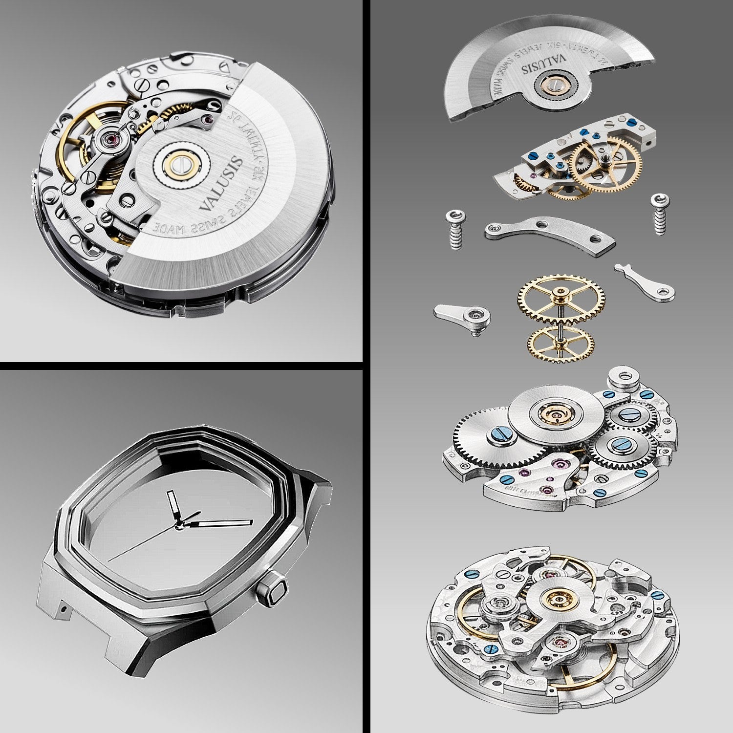 Swiss Made Sellita SW200-1 Movement
