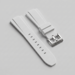 White Silicone Strap