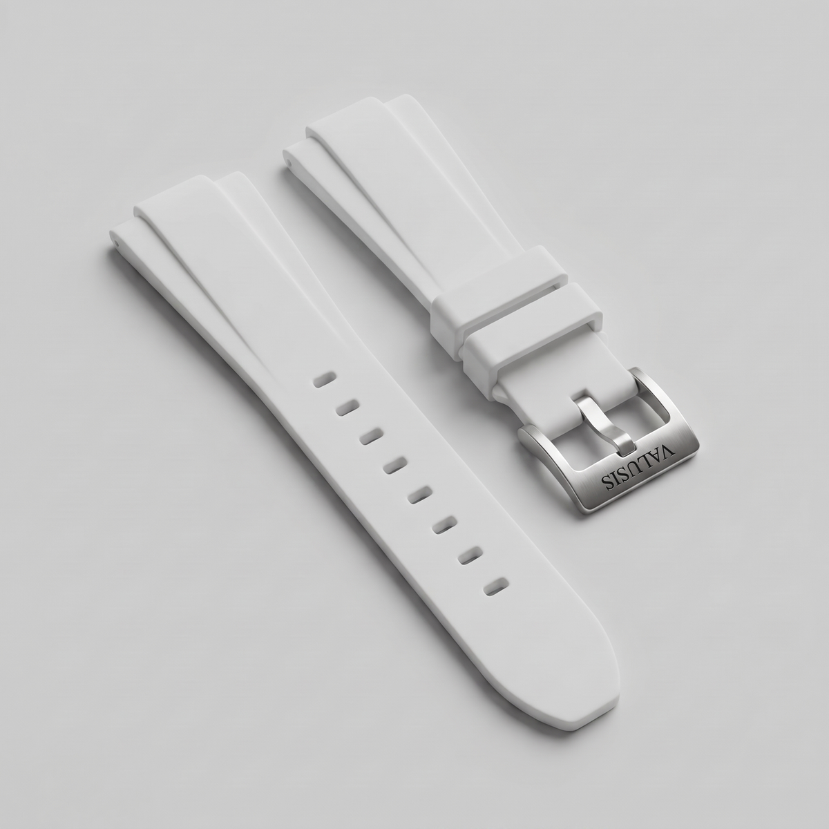 White Silicone Strap