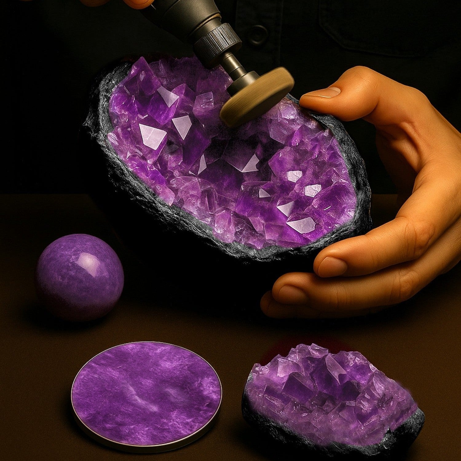 VALUSIS Lysium Amethyst 1/100 – Automatic Watch