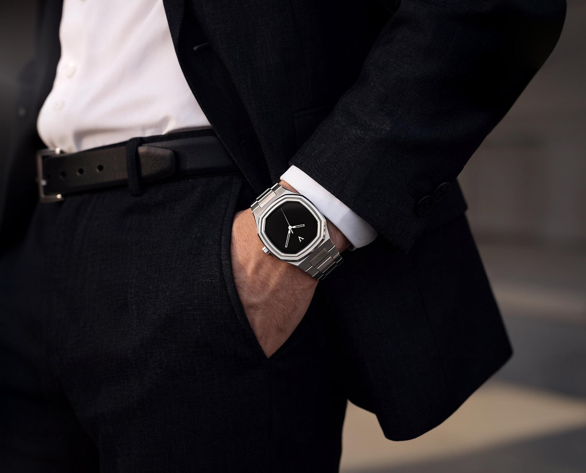 Four VALUSIS watches with mother-of-pearl dials
