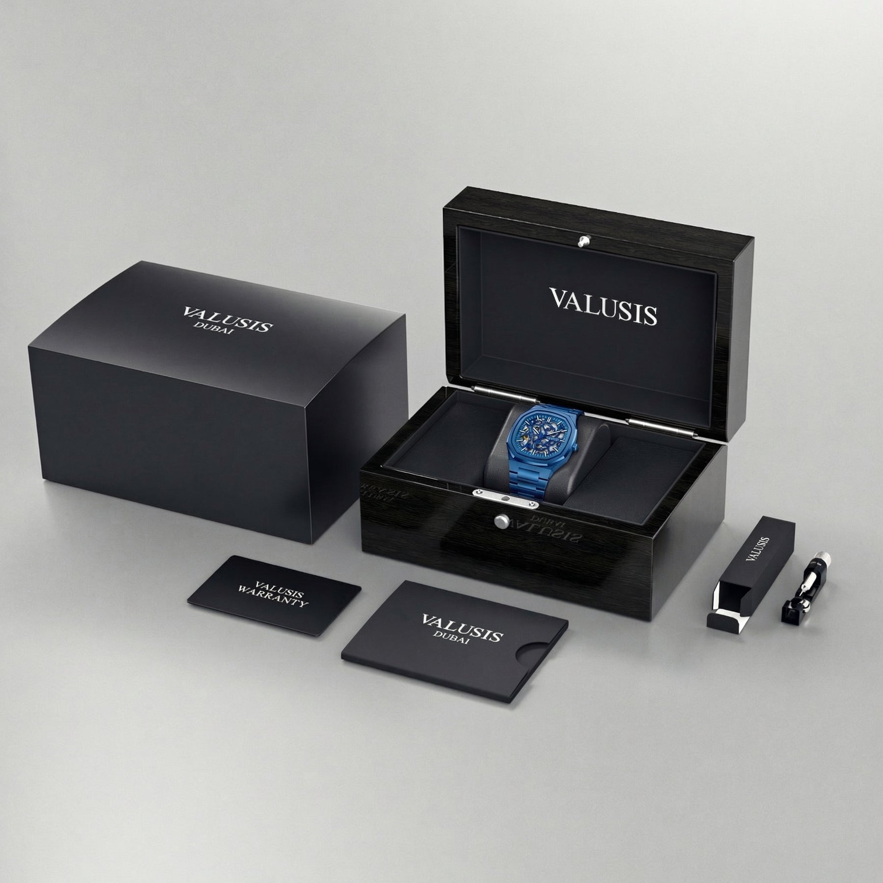 VALUSIS Volt Blue Skeleton Ii – Automatic Watch