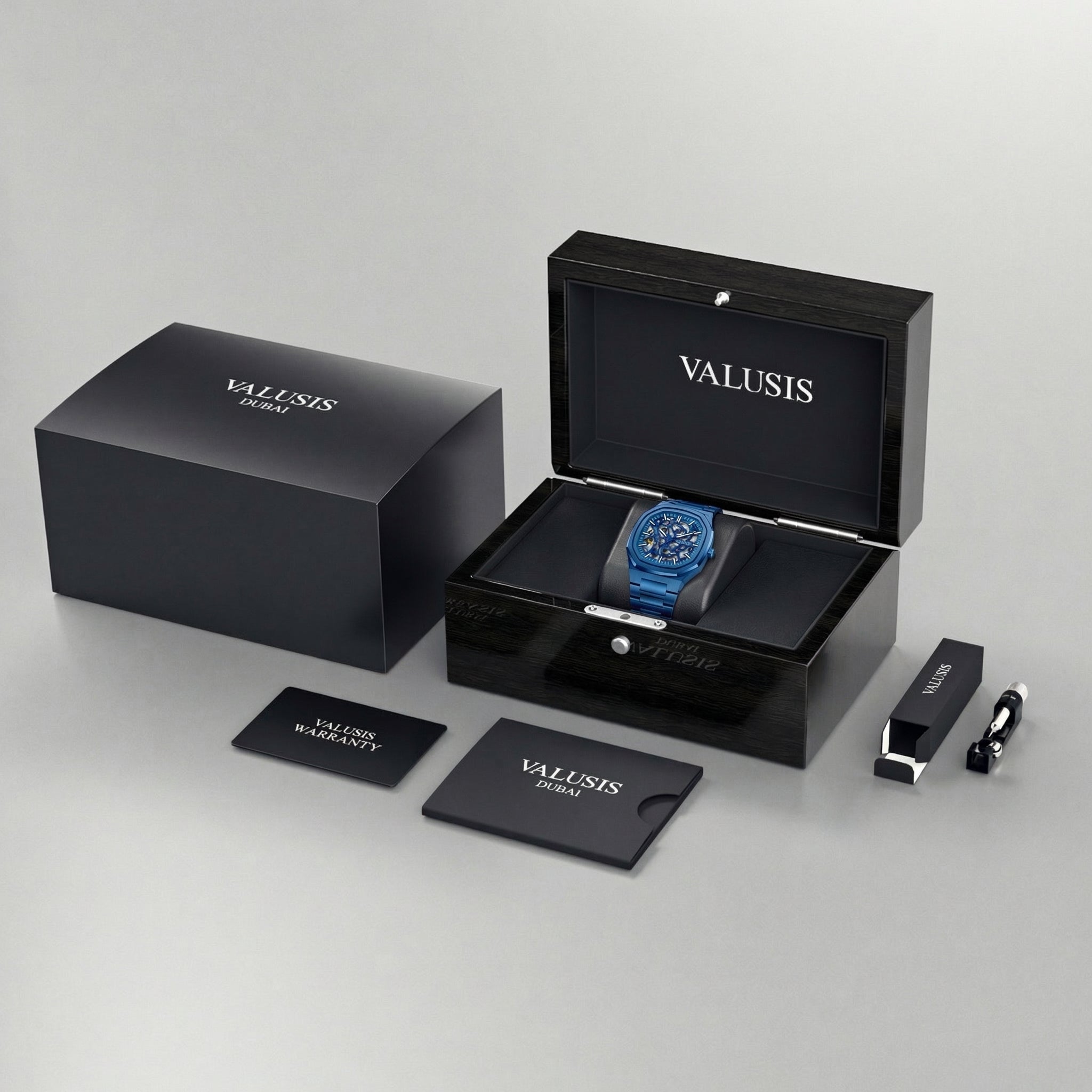 VALUSIS Volt Blue Skeleton Ii – Automatic Watch