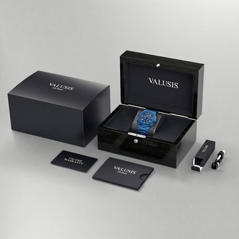 VALUSIS Volt Blue Skeleton Ii – Automatic Watch