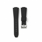 Black Silicone Strap