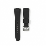 Black Silicone Strap