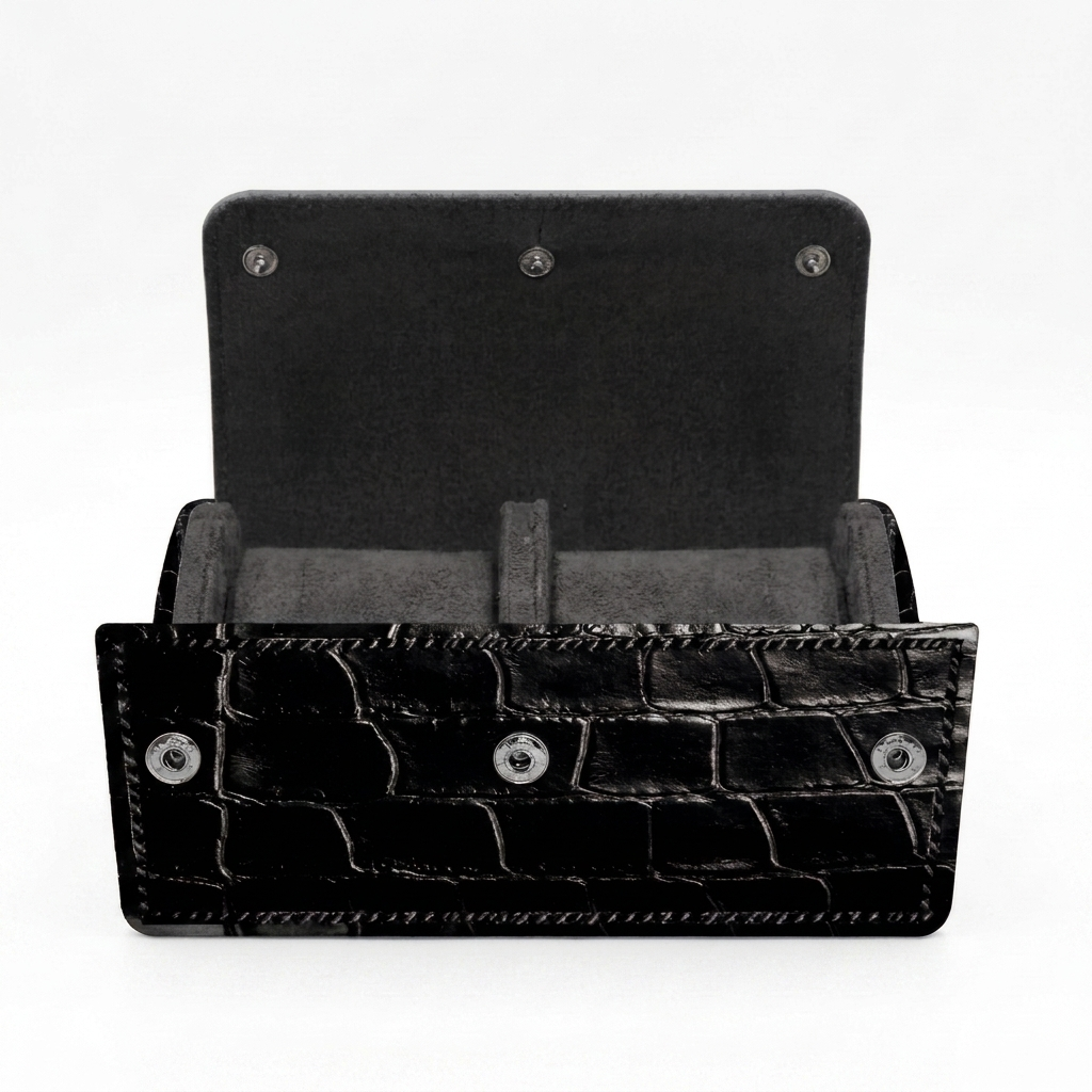 Black Leather Case